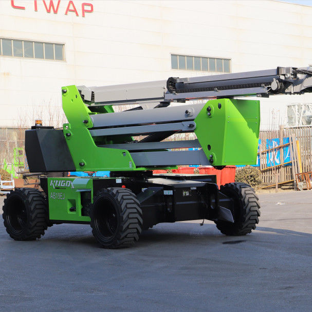 MEWP Weight 8070Kg Diesel Articulating Boom Lift Working Height 16.7m