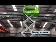 Elevador de tesoura autopropulsado Altura da plataforma 6M