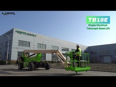 21.5m Altura de trabalho Eletrônico Telescópica Boom Lift 4WD AWP
